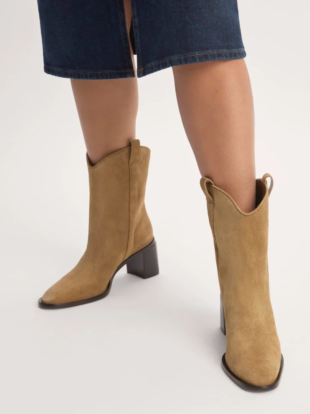 Everlane Boots 10.5 Outlaw Western Tan